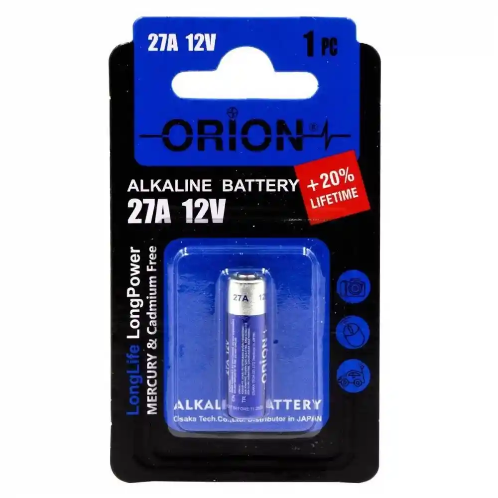 Orion 12V 27A Pil (1 Adet)
