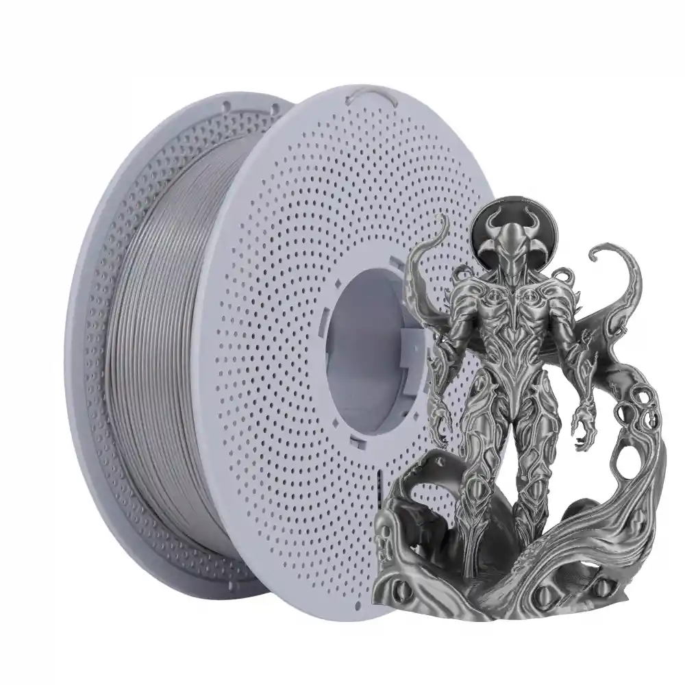RhinoLab PLA Basic Fast Filament - Aluminium