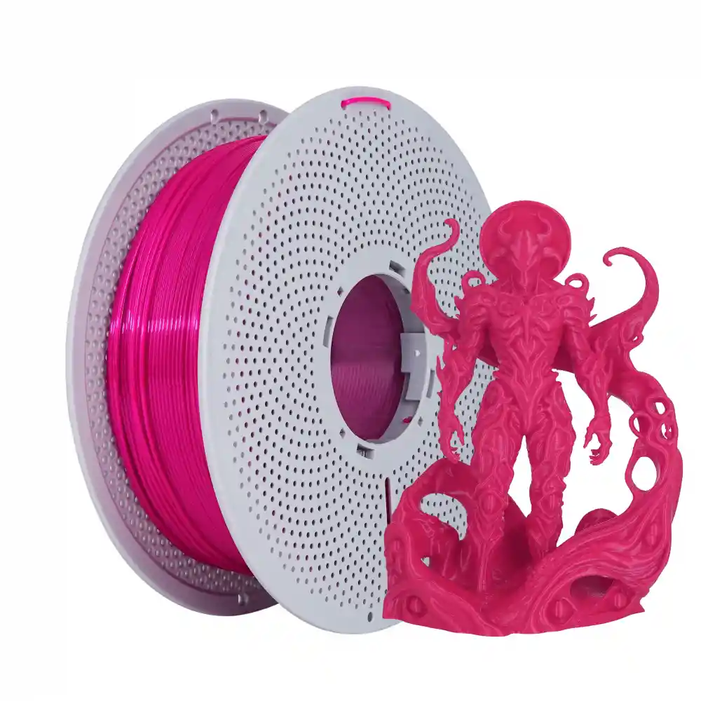 RhinoLab PLA Basic Fast Filament - Rose Red