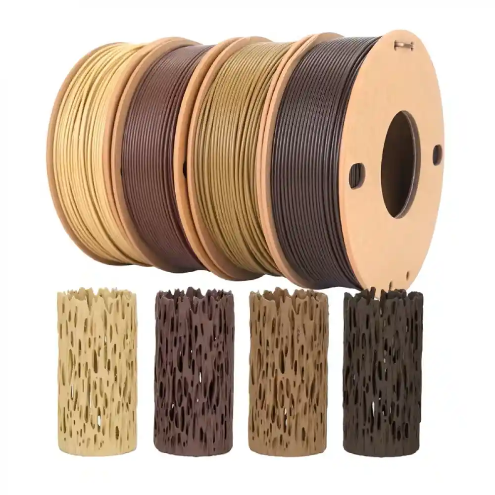 RhinoLab Wood PLA Filament 4 Adet