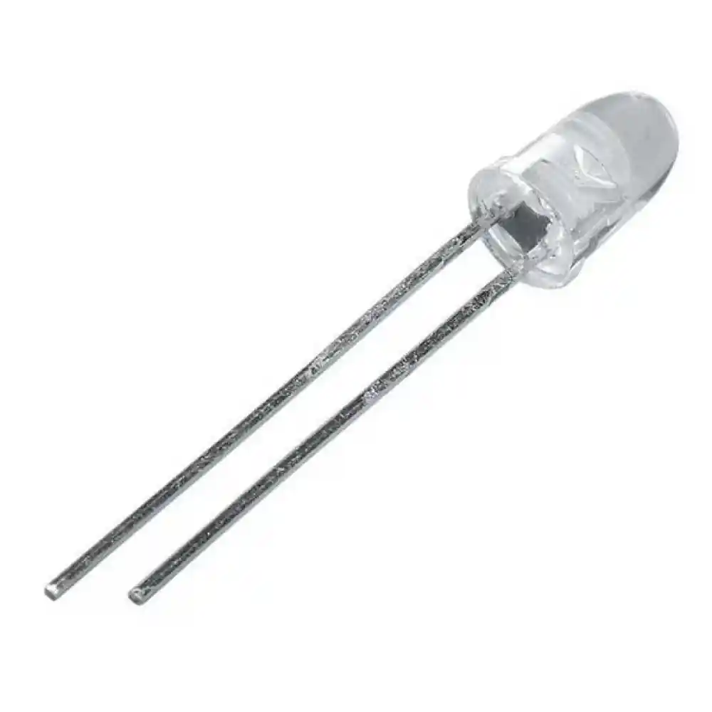 Şeffaf 5 mm LED 15 Adet