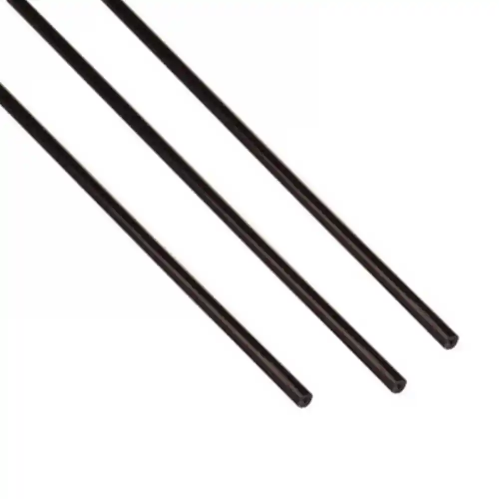 Siyah Silikon Mum İnce - 8mm