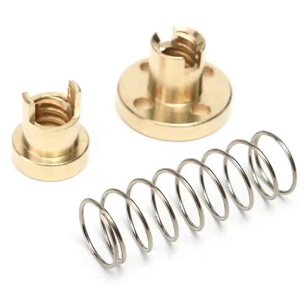 T8 Trapez 8 Hatve Yaylı Somun