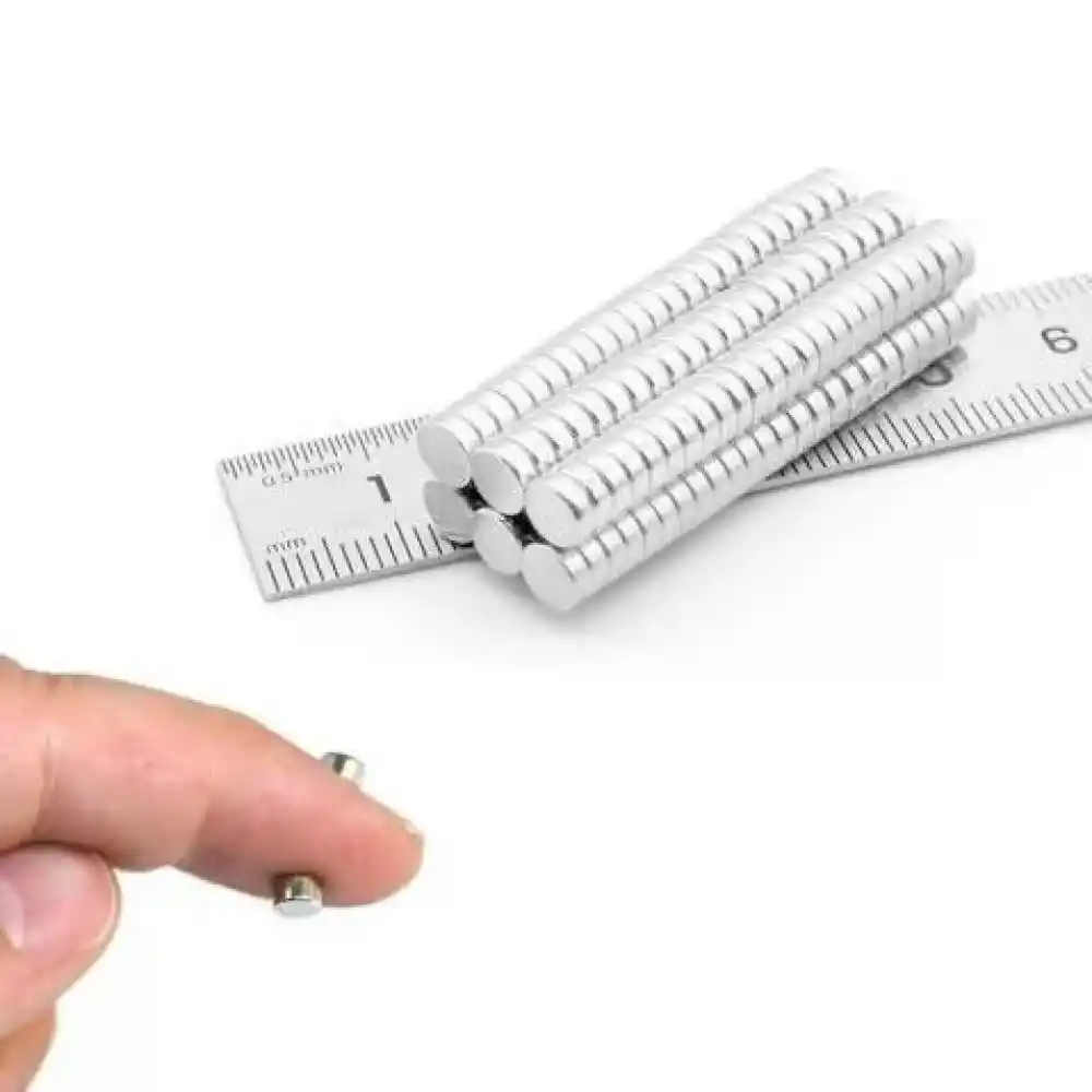 Yuvarlak Neodyum Mıknatıs 6X3mm