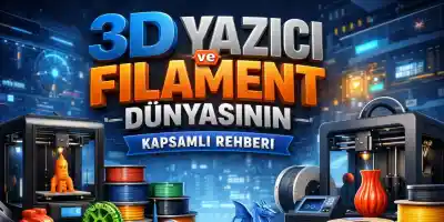3D Yazıcı ve Filament Dünyasının Kapsamlı Rehberi
