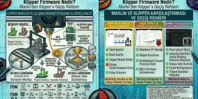 Klipper Firmware Nedir? Marlinden Klippera Geçiş Rehberi