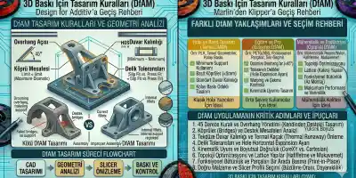 3D Baskı İçin Tasarım Kuralları (DfAM)