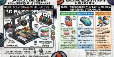 Çok Renkli 3D Baskı Rehberi
