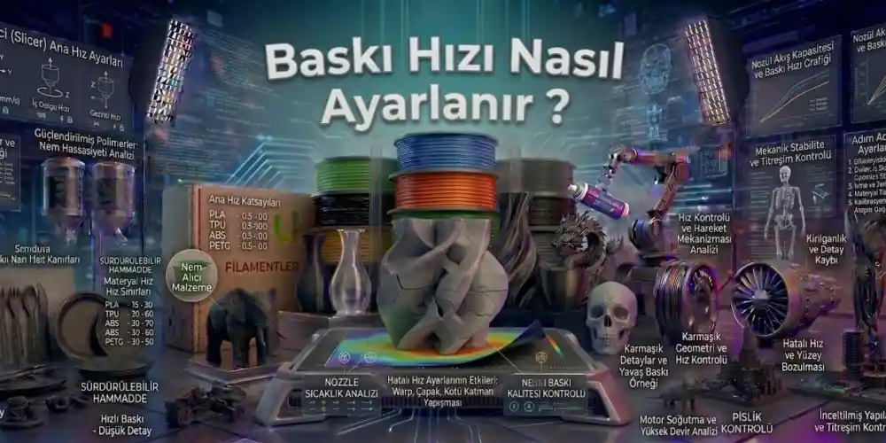 Baskı Hızı Nasıl Ayarlanır ?
