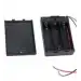 3lü Kapaklı Switchli AA Pil Yuvası (IC-233E)