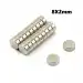 Yuvarlak Neodyum Mıknatıs 8X2mm