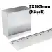 Yuvarlak Neodyum Mıknatıs 5X5X5mm (Köşeli)