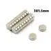 Yuvarlak Neodyum Mıknatıs 3X1.5mm