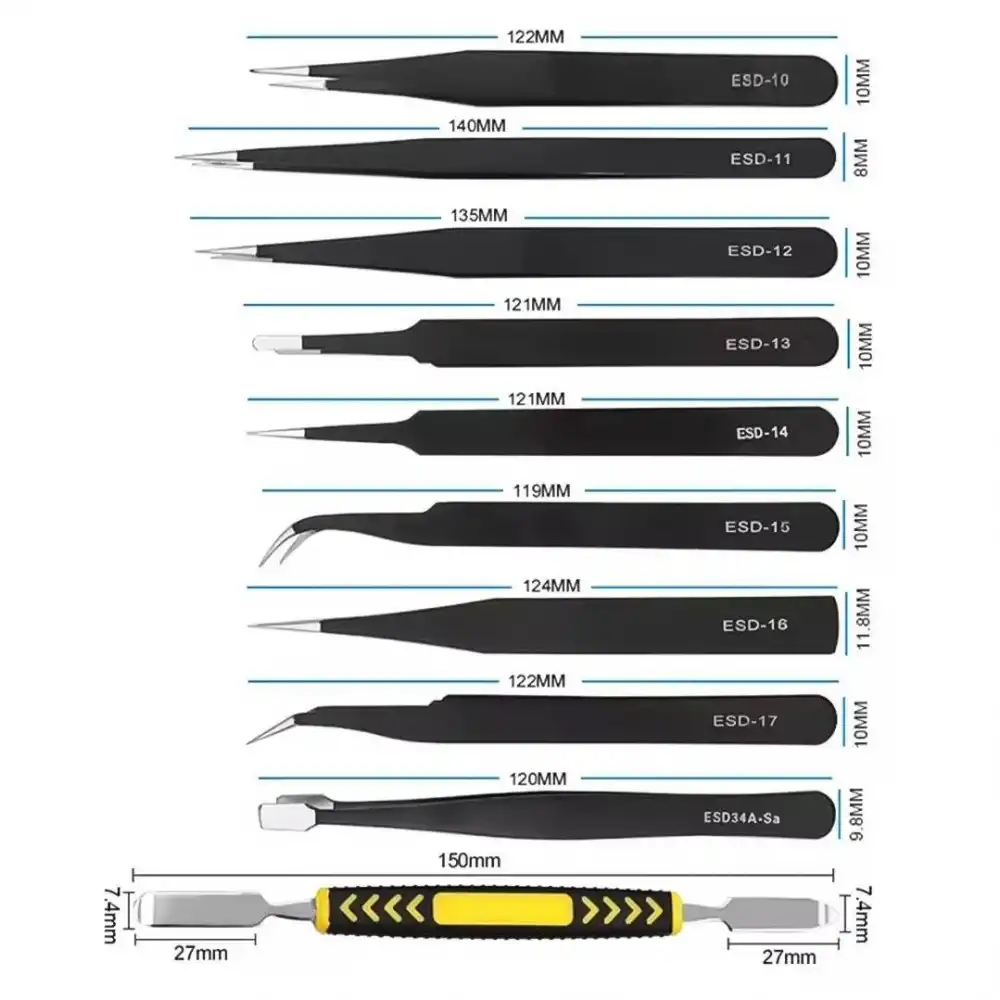 10 Parça Cımbız Tamir Seti