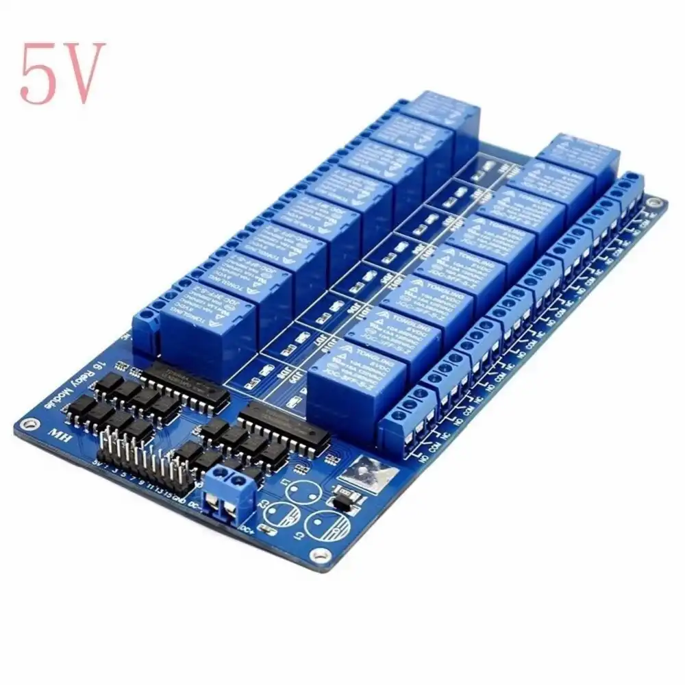 16 Kanal 5V Röle Kartı
