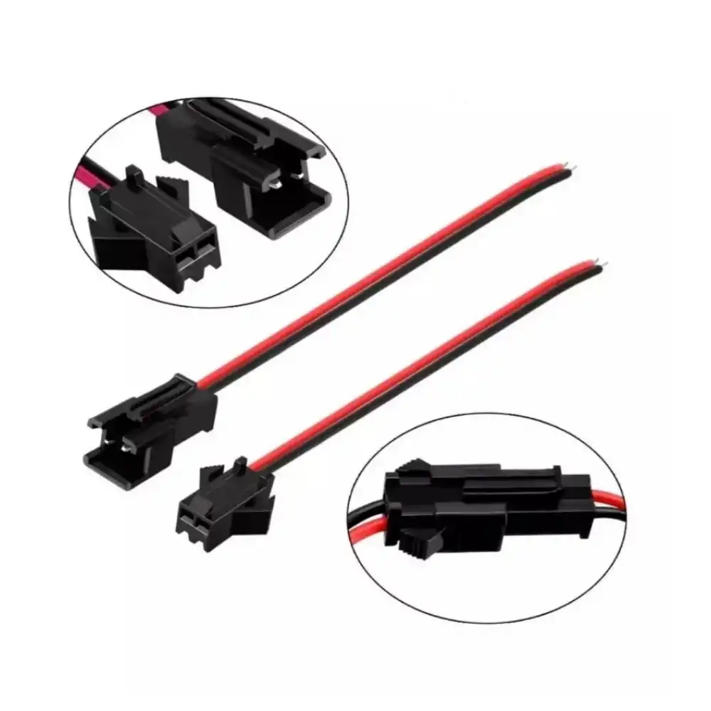 2 Pin Konnektörlü Kablo Seti JST SM