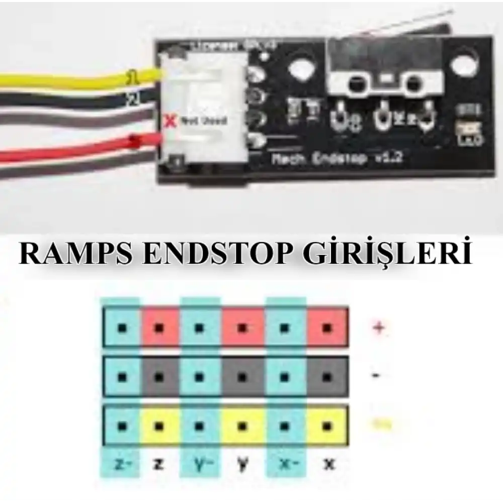 3D Yazıcı Limit Switch ( Endstop )