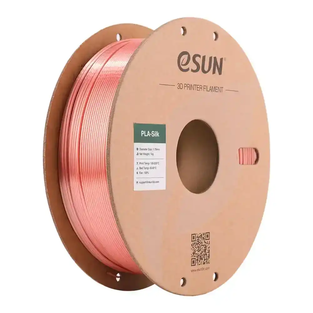Esun E-Silk PLA+ Filament - Rose Gold