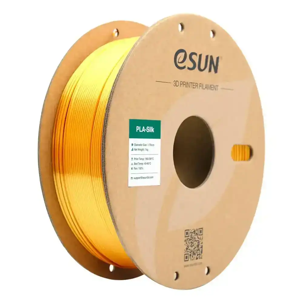 Esun E-Silk PLA+ Filament - Gold