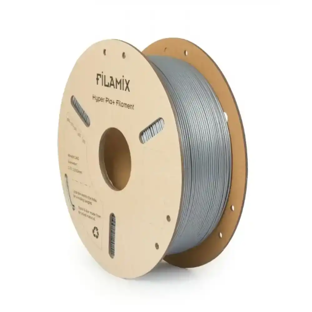 Filamix Rapid PLA+ Filament - Silver
