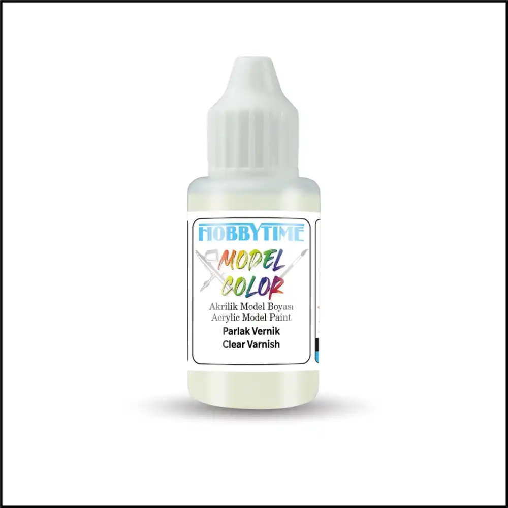 Hobbytime 18 Ml. Akrilik Model Boyası Parlak Vernik
