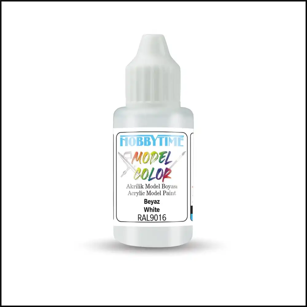 Hobbytime 18 Ml. Akrilik Model Boyası Beyaz