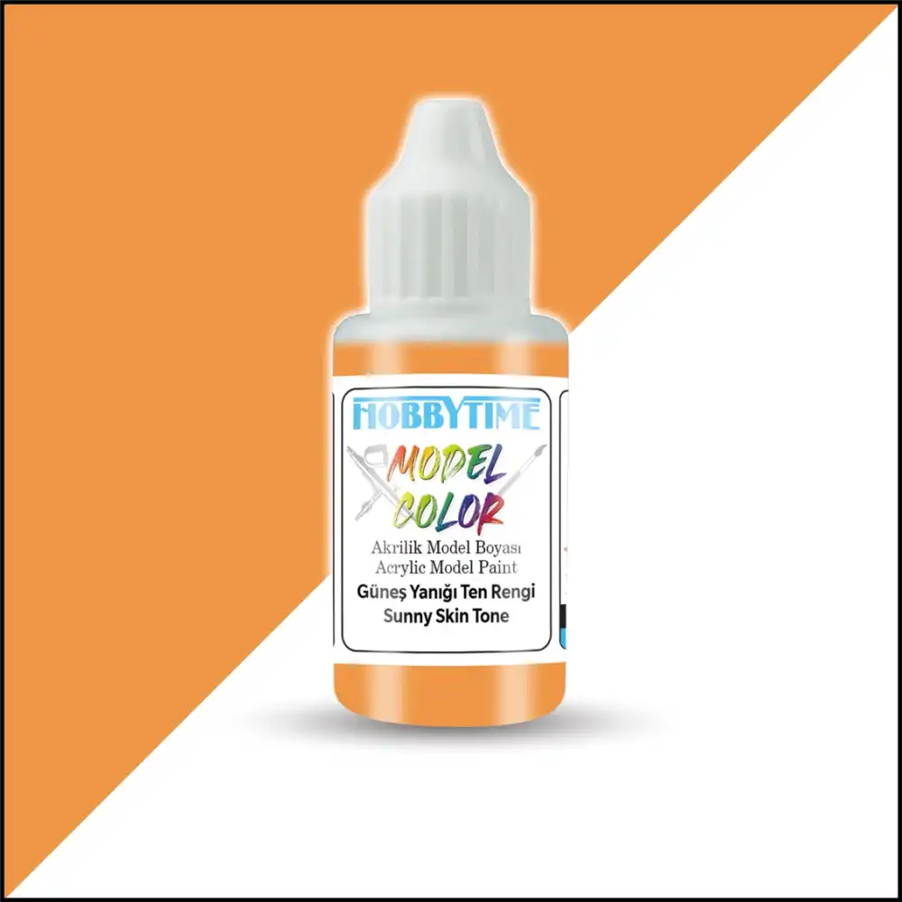 Hobbytime 18 Ml. Akrilik Model Boyası Güneş Yanığı Ten Rengi