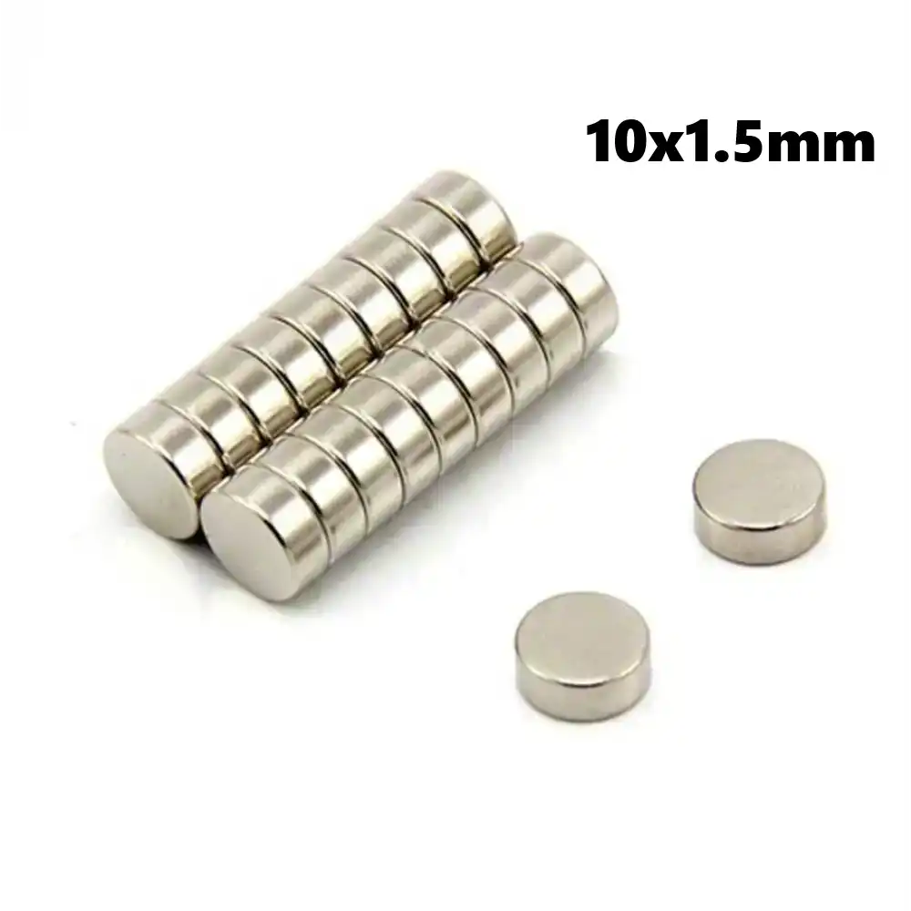 Yuvarlak Neodyum Mıknatıs 10x1.5mm