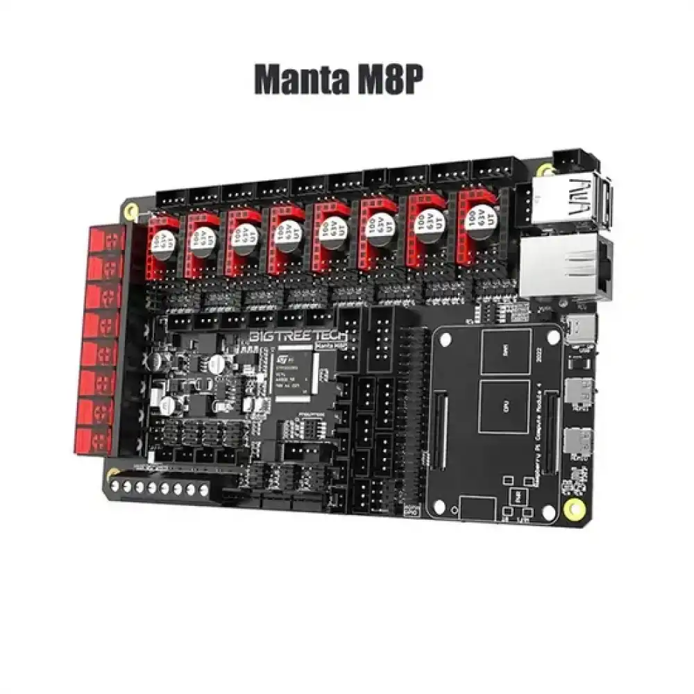 BTT Manta M8P Kontrol Kartı+ CB2 + CB2 Heatsink