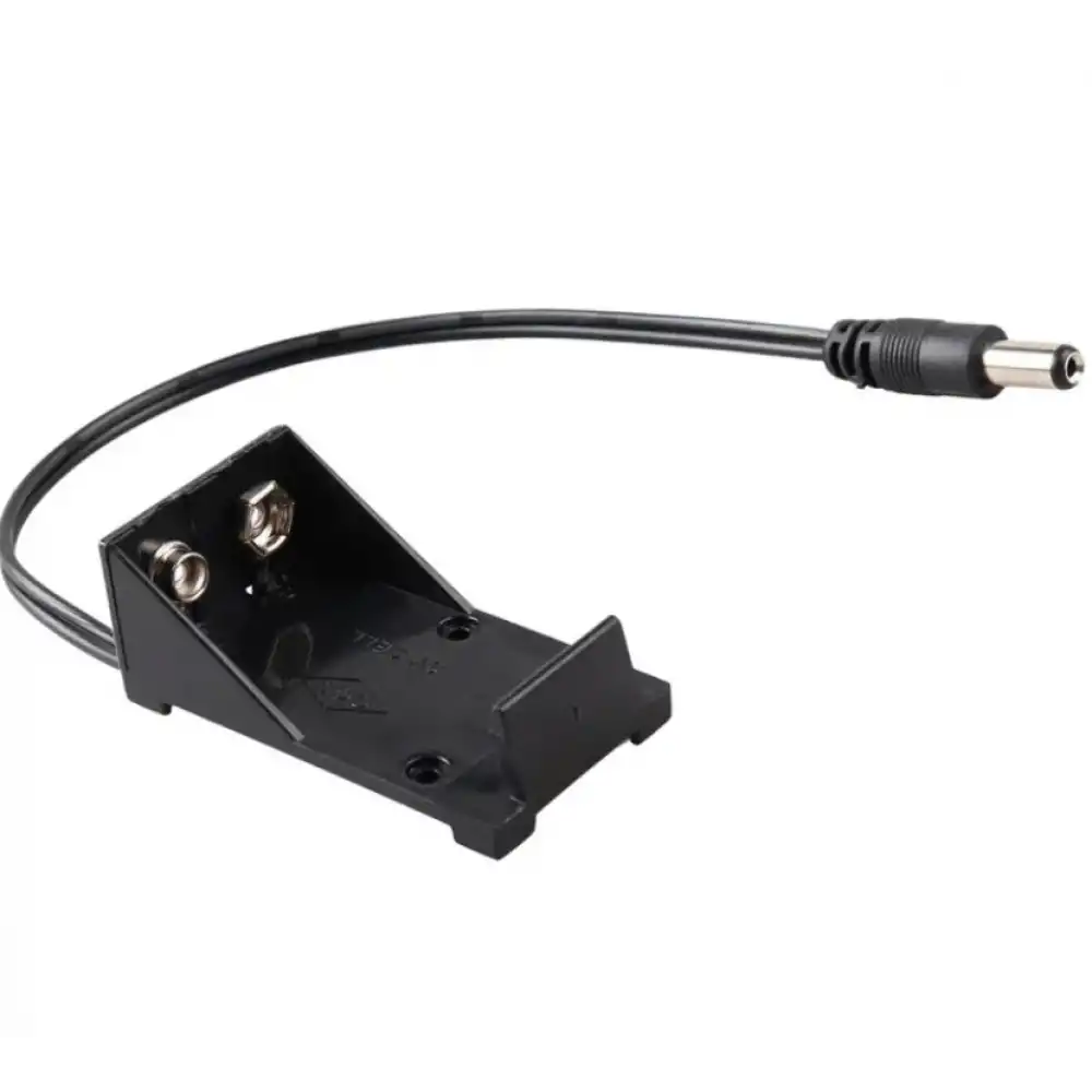 9 Volt İçin 2.1 mm Pil Yuvası Jack’lı ( IC-232B)