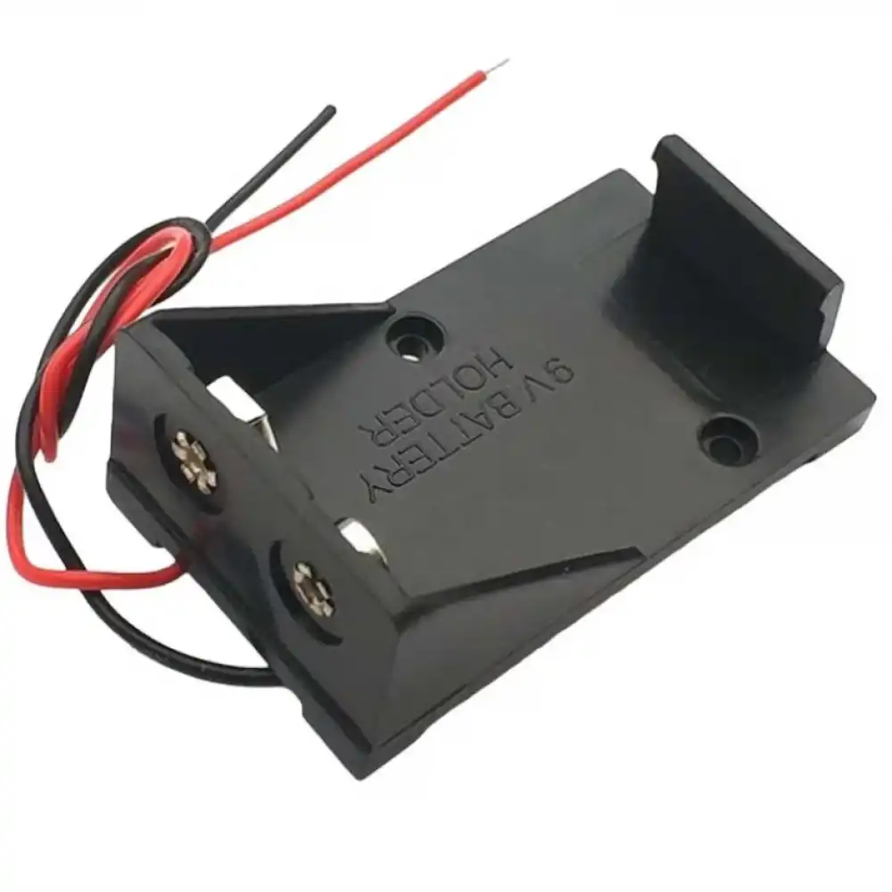 9 Volt İçin 2.1 mm Pil Yuvası Jack’sız ( IC-232C)