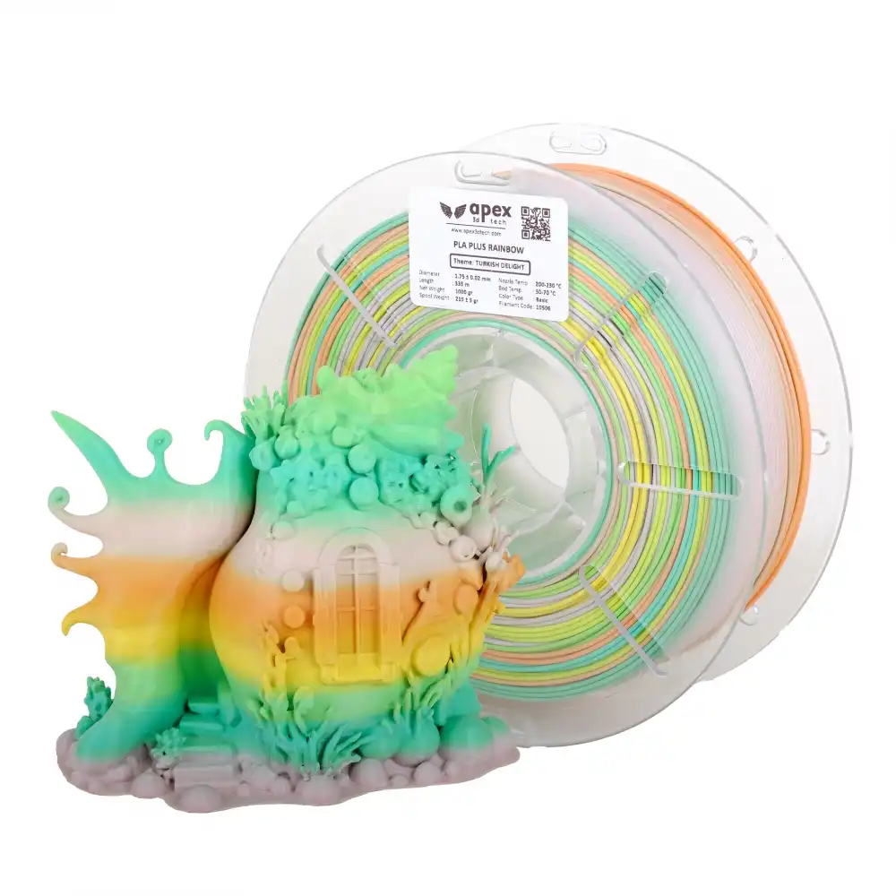 Apex3D Rainbow PLA Filament Çeşitleri
