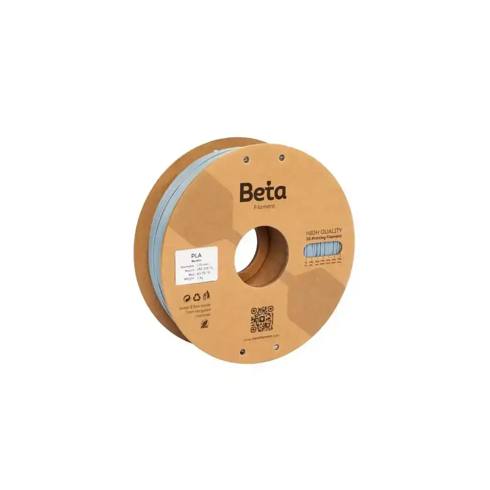 Beta PLA Marble Filament - Blue Grey