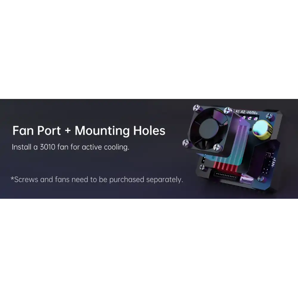 BIGTREETECH TMC5160T Plus Step Motor Sürücü (Soğutuculu)