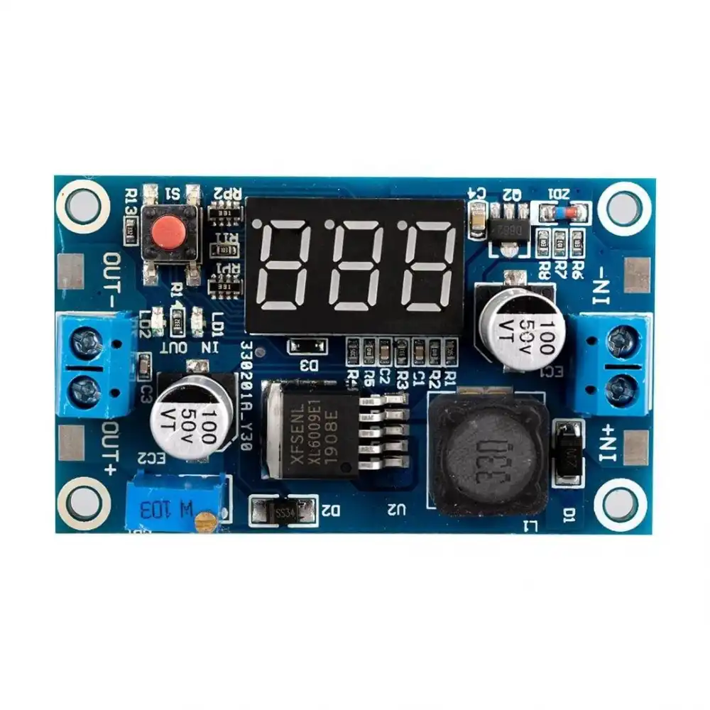 CA-6009S Power Supply Step Up Voltaj Yükseltici Modül Display Ekranlı