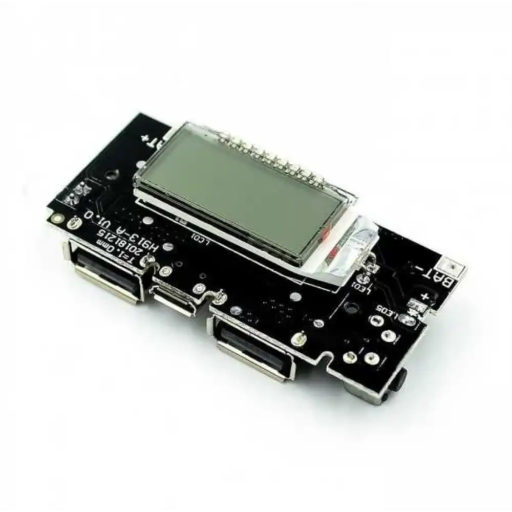 Çift USB Çıkışlı Ekranlı Powerbank Devresi