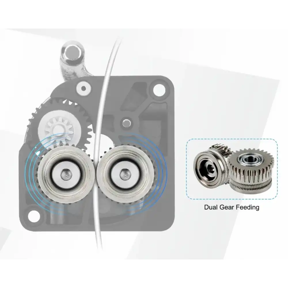 Creality K1 / K1C / K1 Max Extruder Dişlisi Paslanmaz Çelik