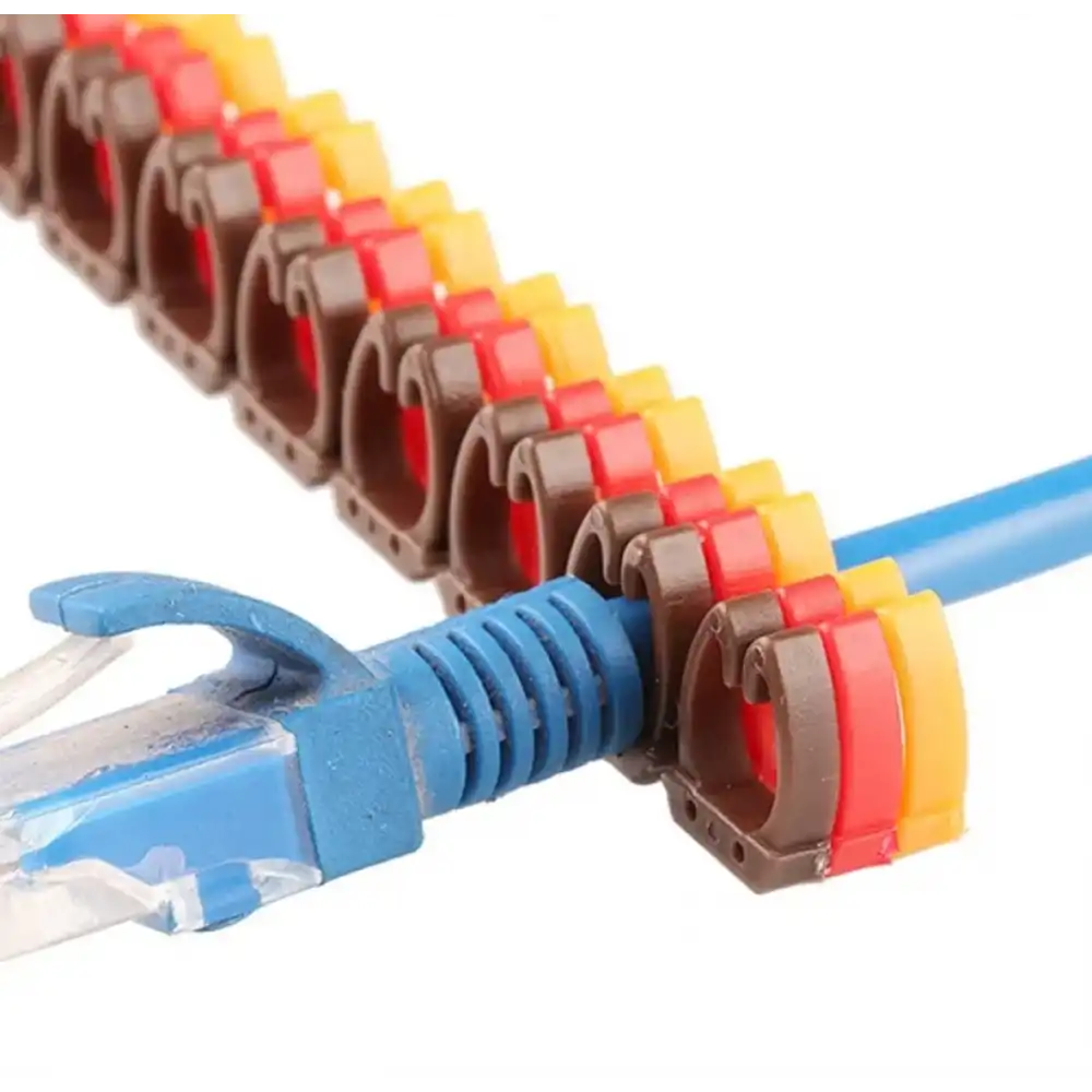 Dijital Kodlu Renkli Kablo İşaretleyici 0-9 (1.5mm)