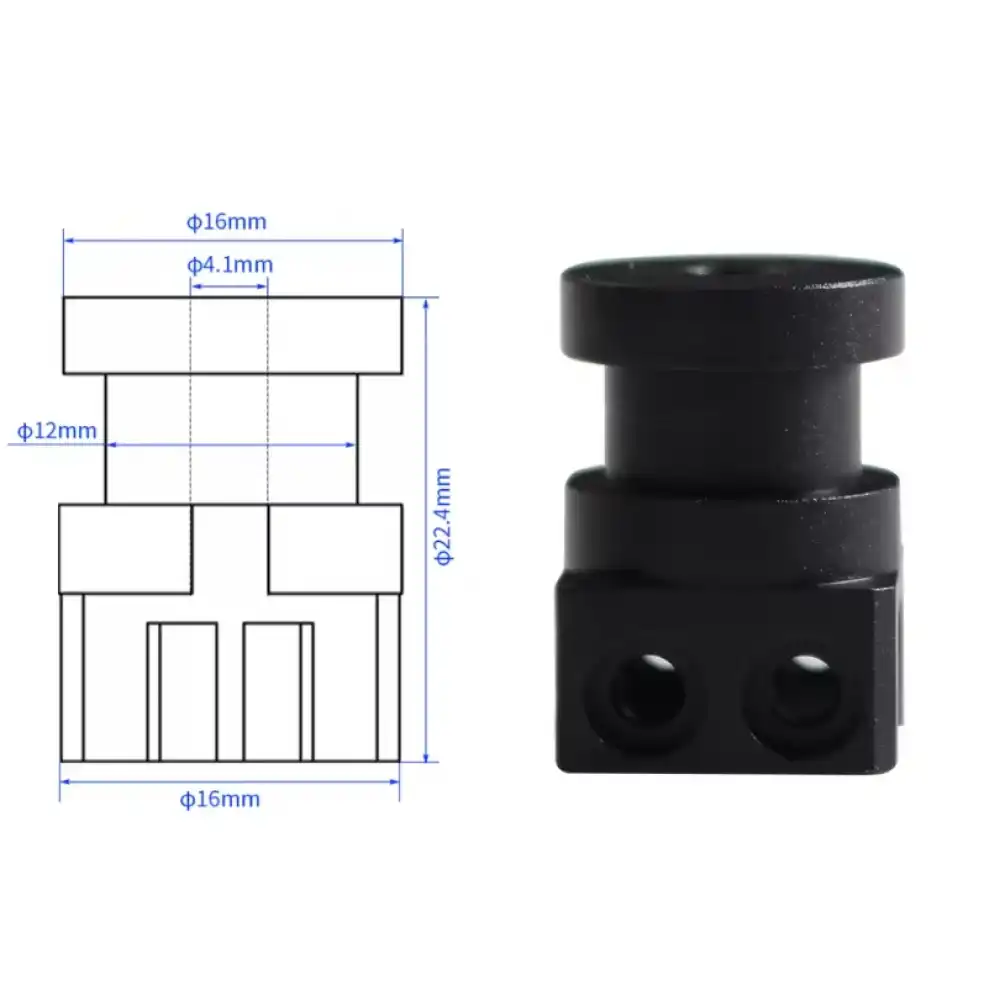 E3D V6 Bambu Lab Hotend Adaptör
