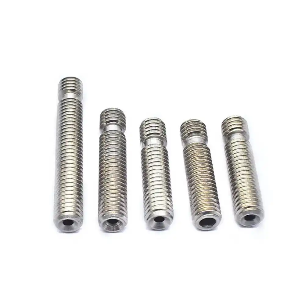 E3D V5 Uyumlu M6-M6 Çelik Barel - Teflon Borulu