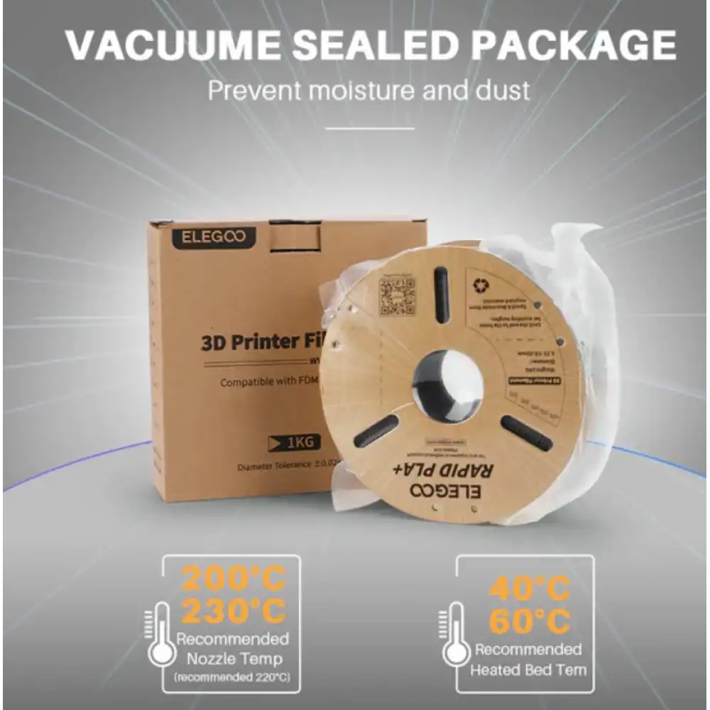 Elegoo Rapid PLA+ 1 kg Filament Çeşitleri