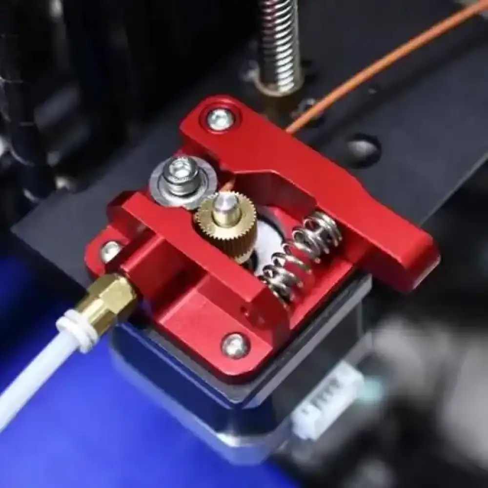 Ender 3 Alüminyum Extruder Blok Seti Kırmızı