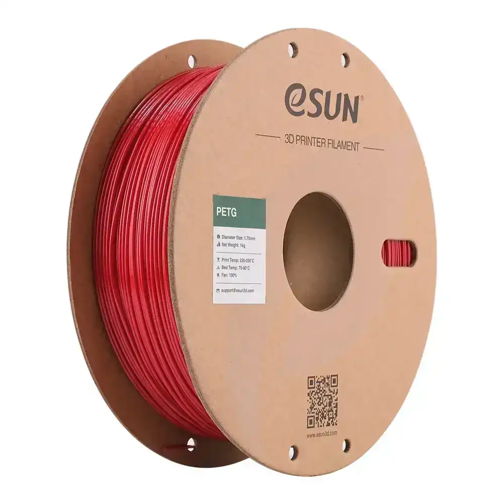 Esun PETG Filament - Fire Engine Red