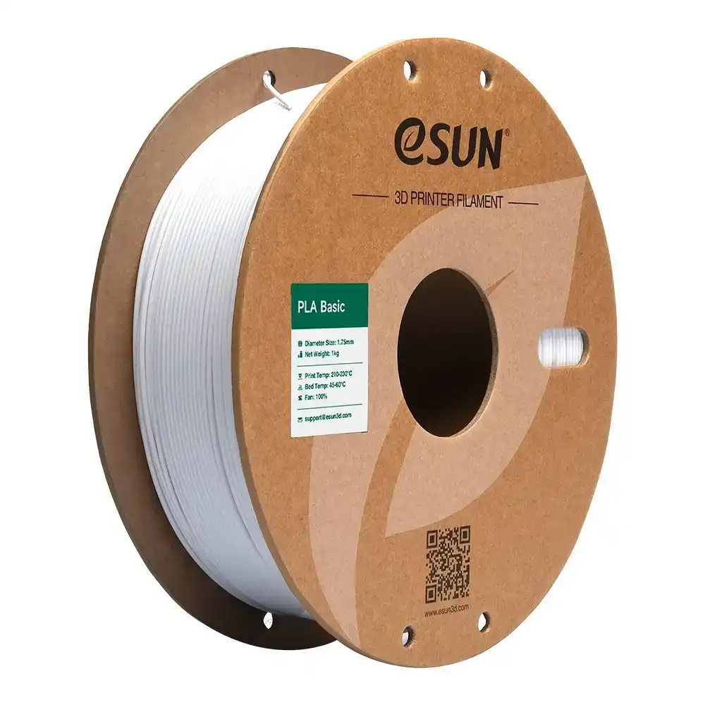 Esun PLA Basic Filament - Cold White
