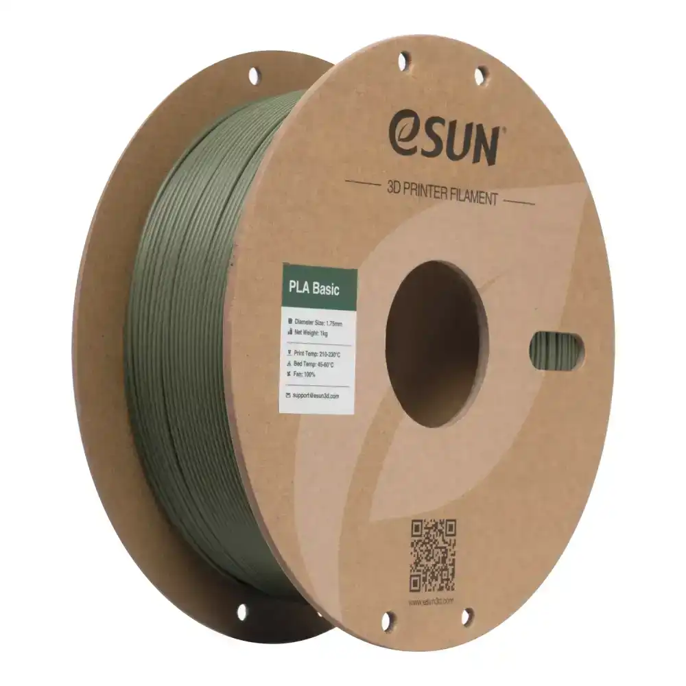 Esun PLA Basic Filament - Olive Green
