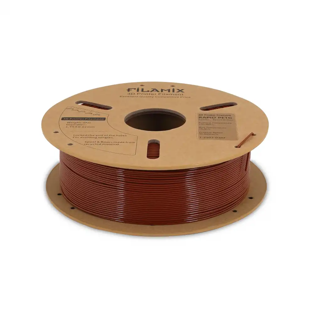 Filamix Rapid PETG Filament - Space Brown