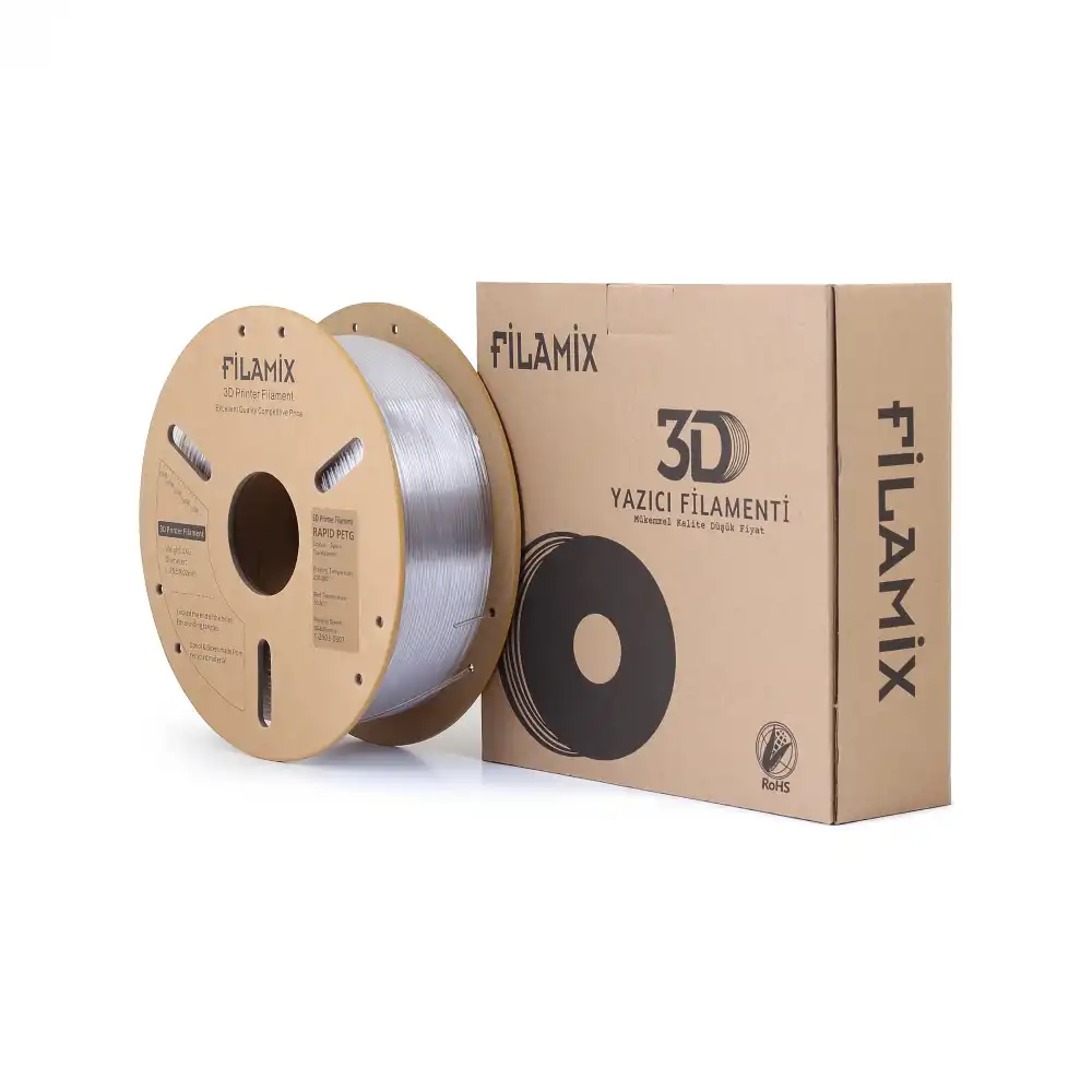 Filamix Rapid PETG Filament - Space Transparent