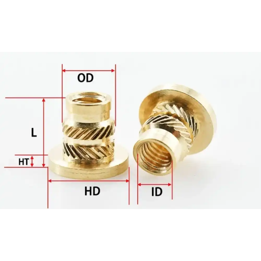 Flanşlı Kaliteli İnsert Somun M3
