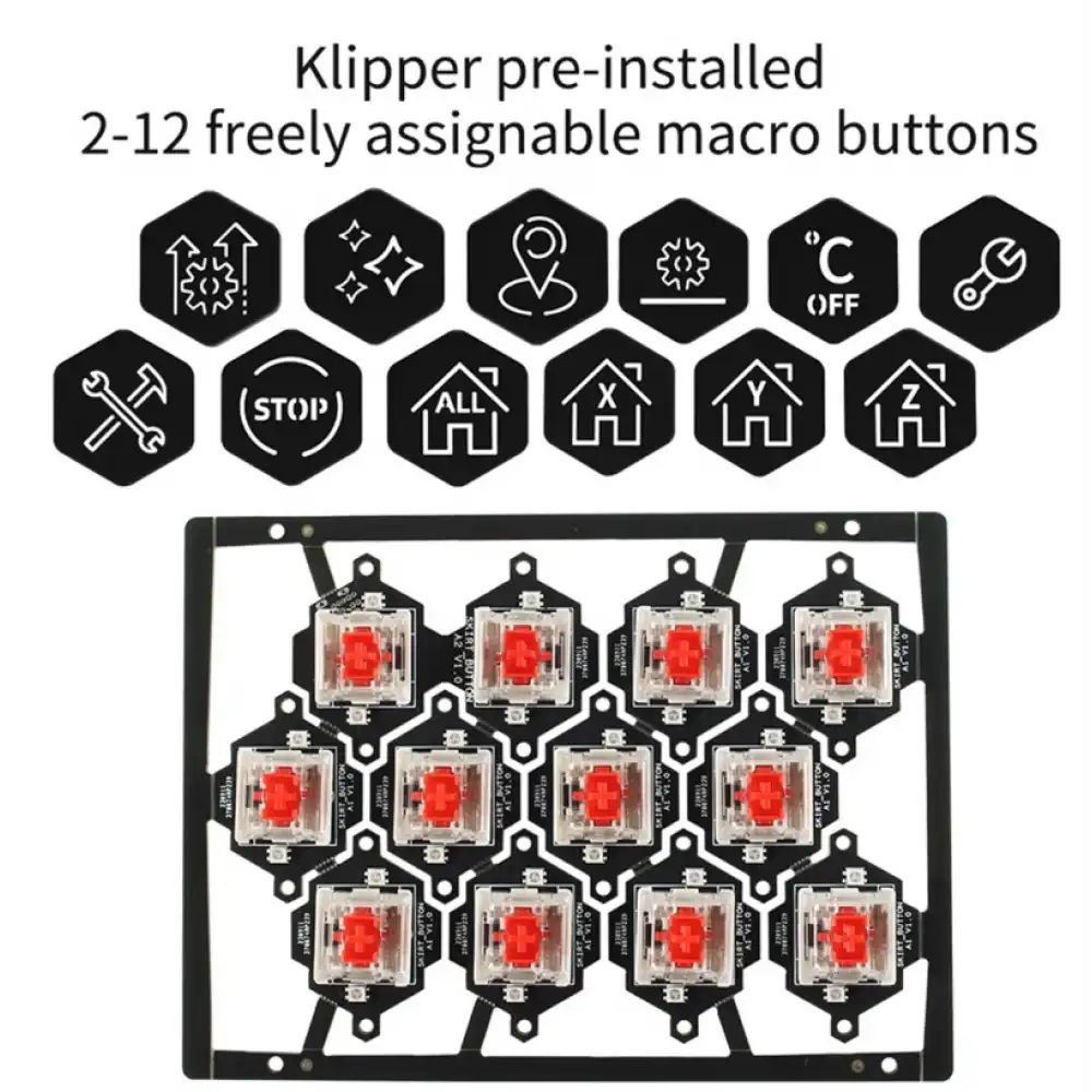 Fystec Voron Skirt İçin Makro Keypad