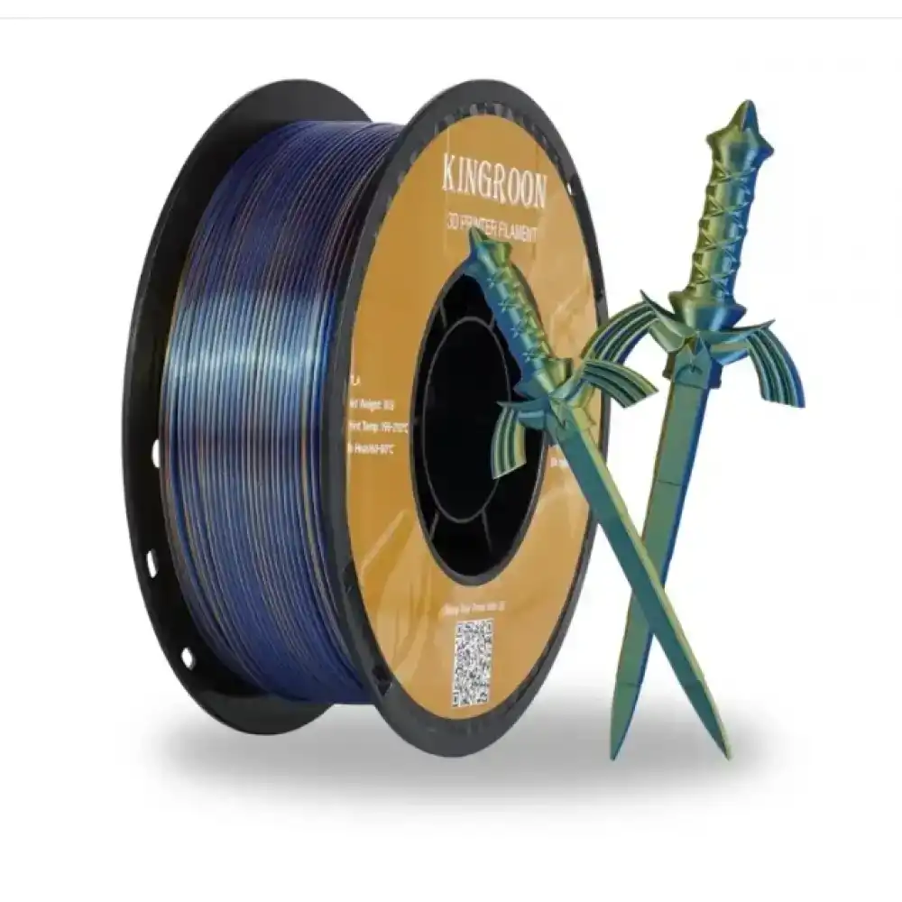 Kingroon Silk Pla Gold Blue